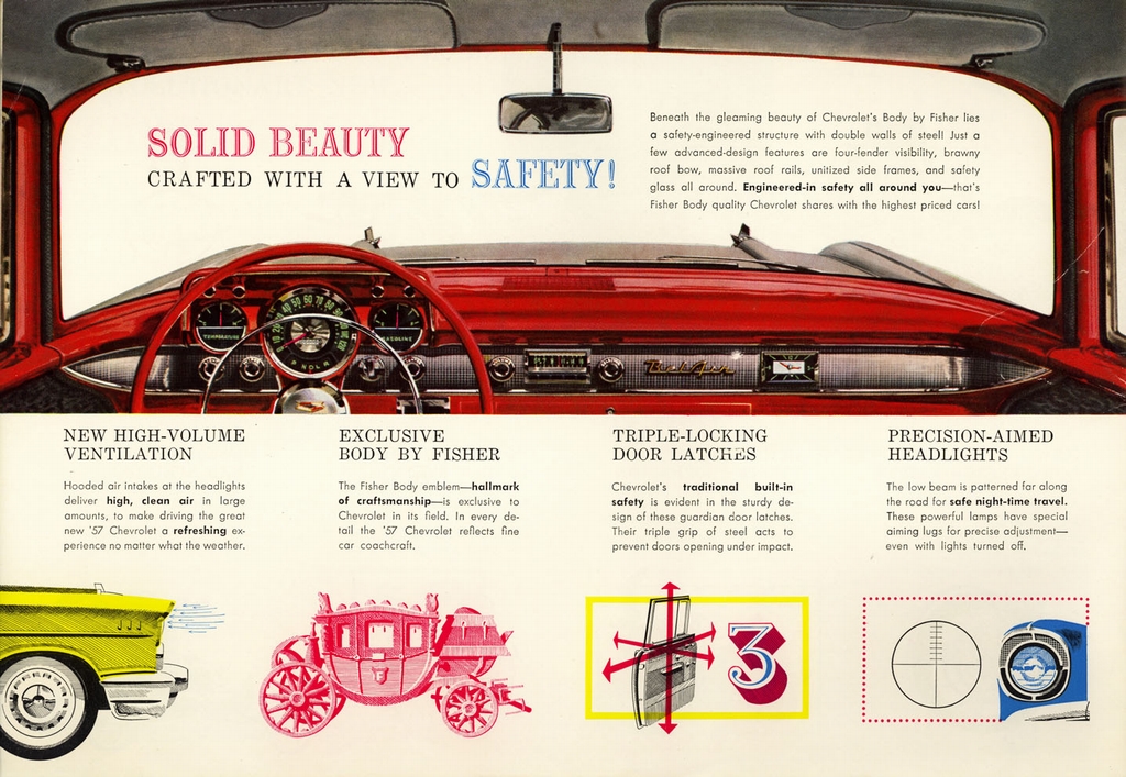 1957 Chevrolet Brochure Page 13